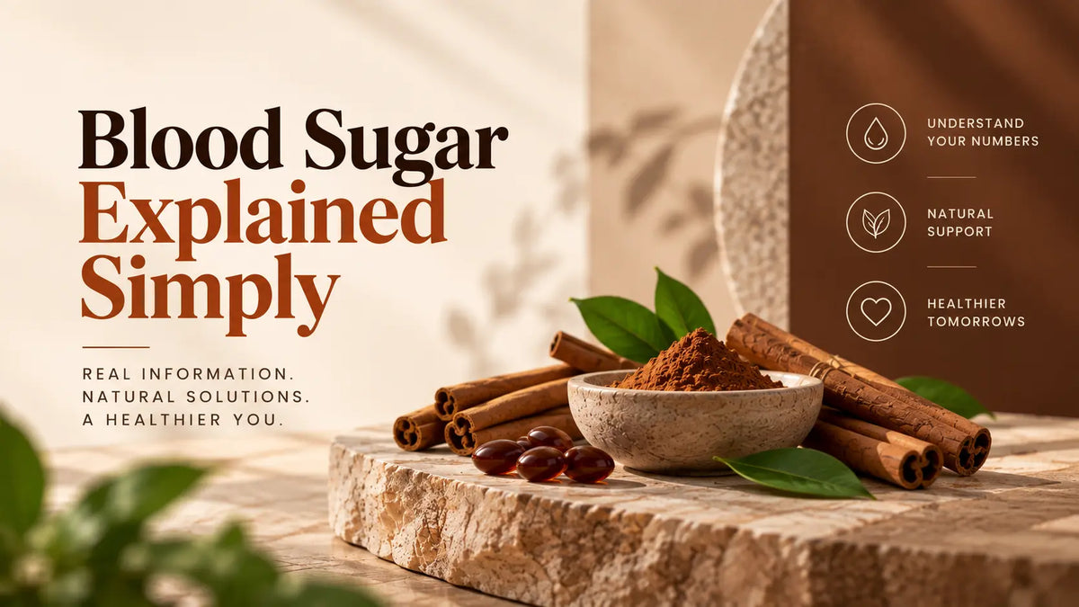 Blood sugar and glucose explained with insulin and healthy metabolism